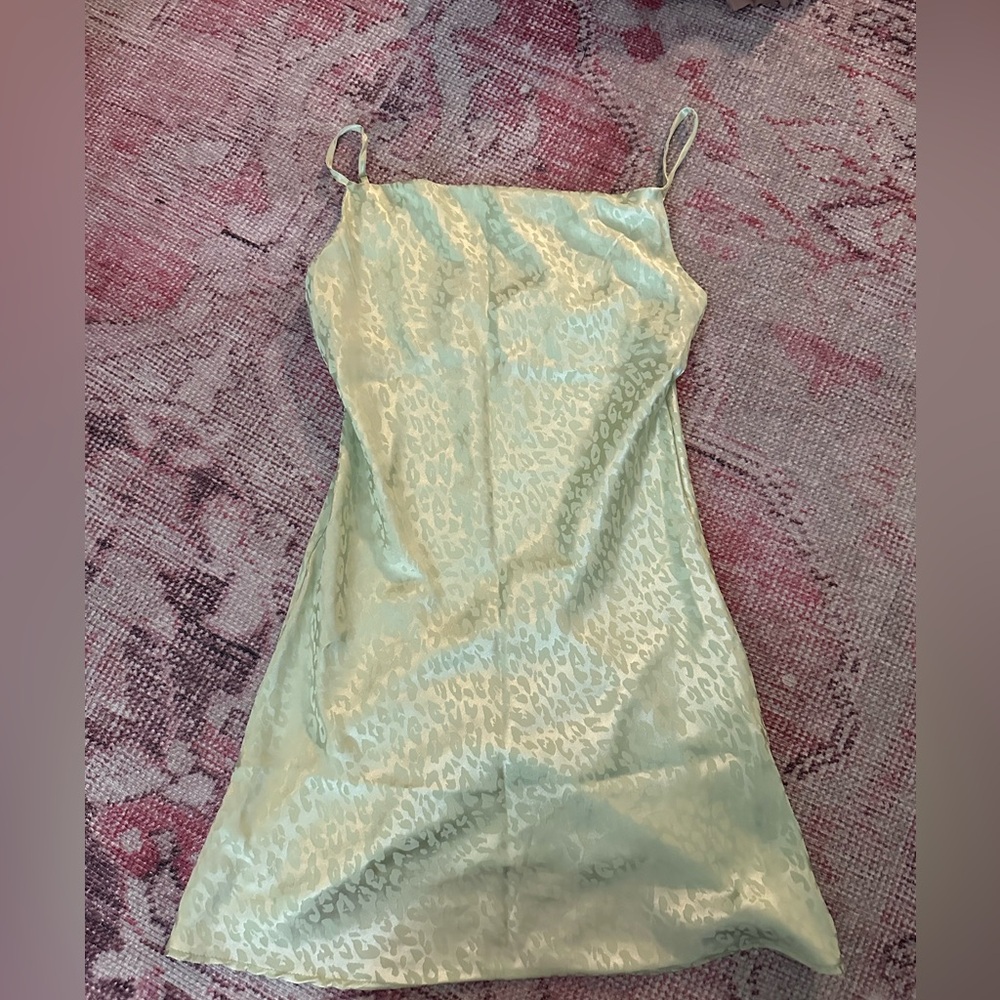 Green dress